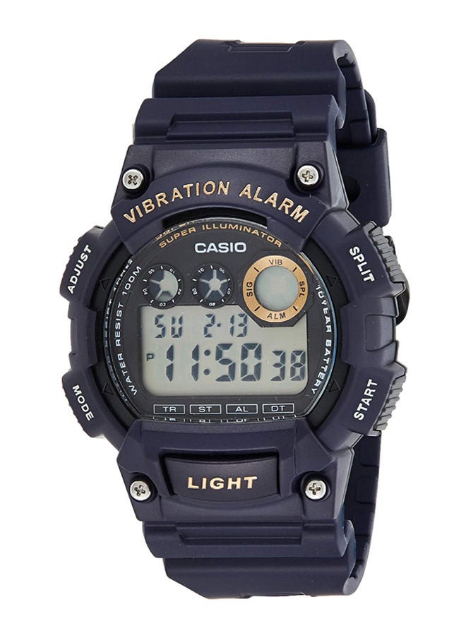 CASIO Men's Youth Rubber Digital Wrist Watch W-735H-2AVDF  - Image 1