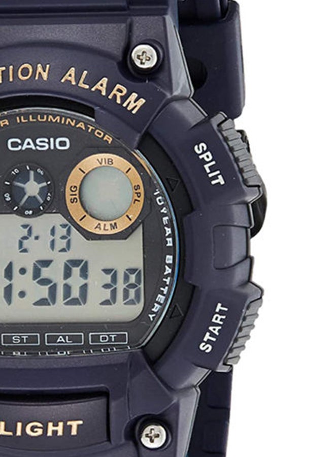 CASIO Men's Youth Rubber Digital Wrist Watch W-735H-2AVDF  - Image 5