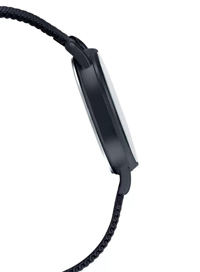 كاسيو ساعة يد كوارتز بعقارب بسوار من الستانلس ستيل طراز LTP-E414MB-1ADF أسود للنساء - Image 2