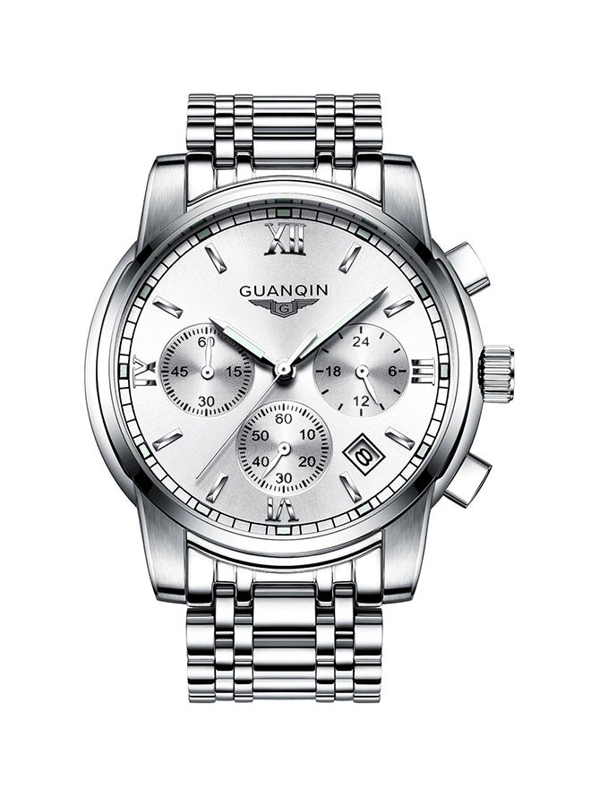 GUANQIN - Men's Stainless Steel Analog+Digital Wrist Watch GS19018H - Image 1