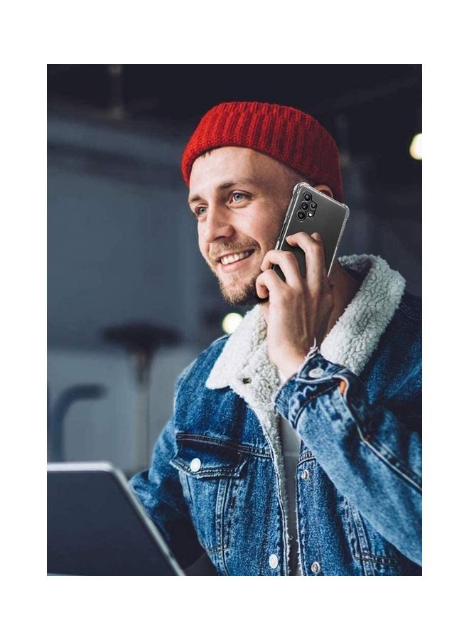 MARGOUN Samsung Galaxy A13 4G Case Clear Shockproof Back Cover Airbag Bumper Corner Anti-Fall Transparent Soft TPU Case 6.6 inch Clear - Image 5