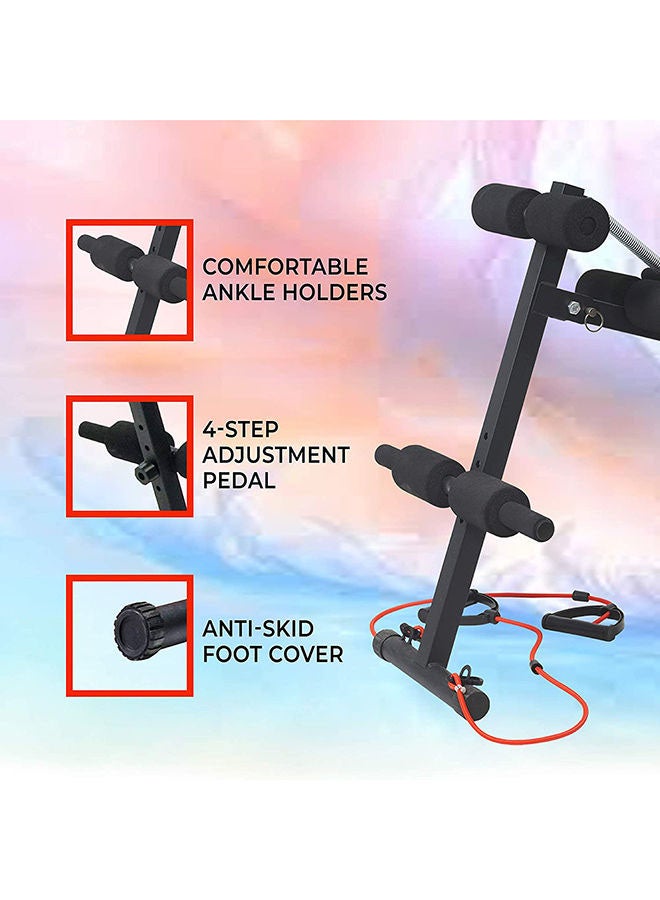 SkyLand Sit Up Exercise Bench With Spring Resistance Band  - Image 5