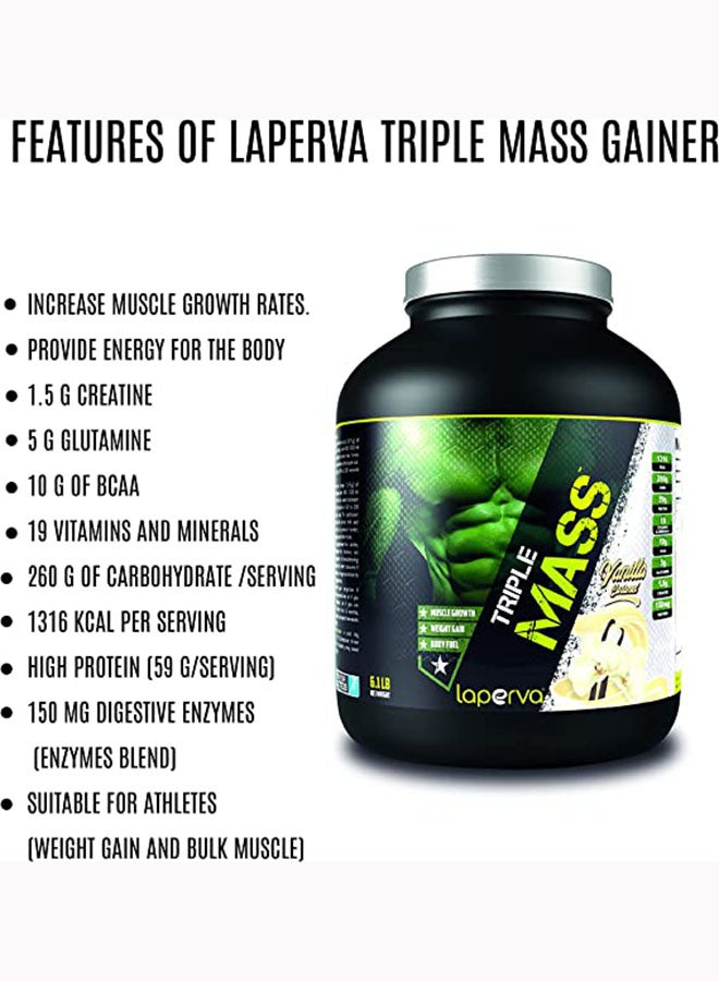 Laperva Triple Mass Milk Shake - Vanilla Caramel - 6.1LB  - Image 3