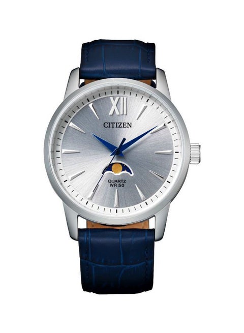 Men's Water Resistant Analog Watch Ak500003A - 42 mm - Blue