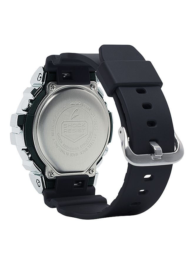 G-SHOCK - Round Shape Resin Band Digital Wrist Watch 52 mm - Black - GM-6900-1DR - Image 1