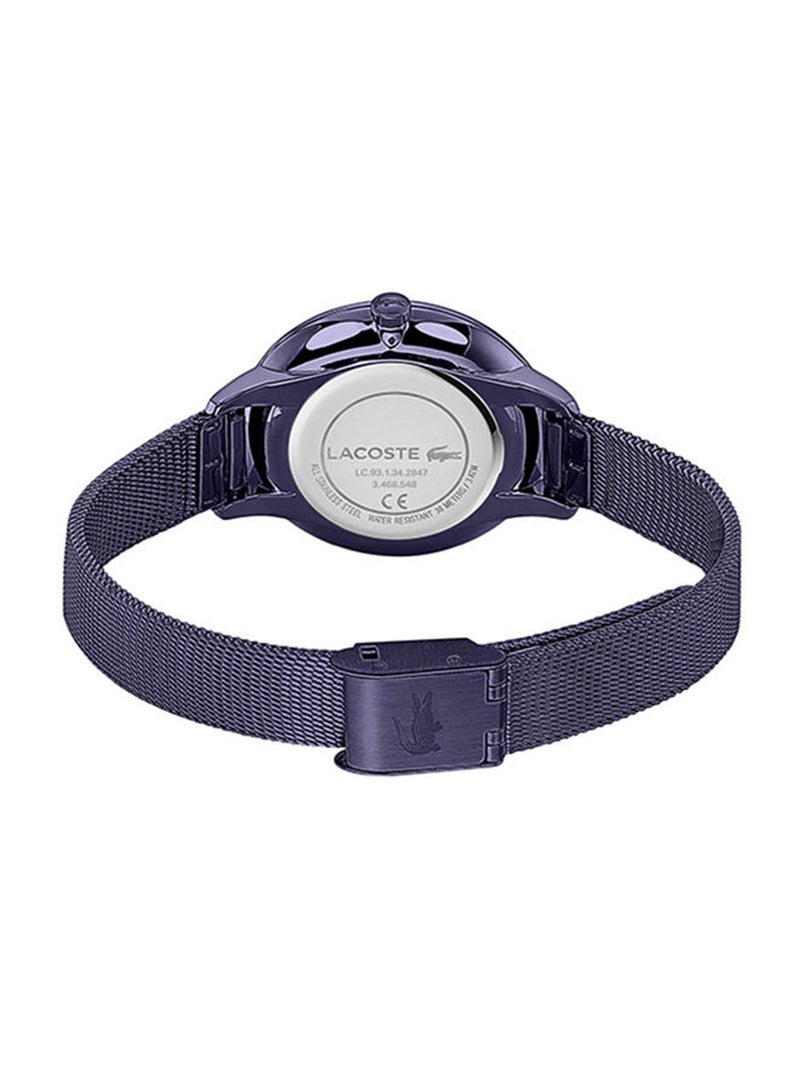 لاكوست ساعة يد بعقارب وسوار من المعدن طراز 2001130 للنساء - Image 2