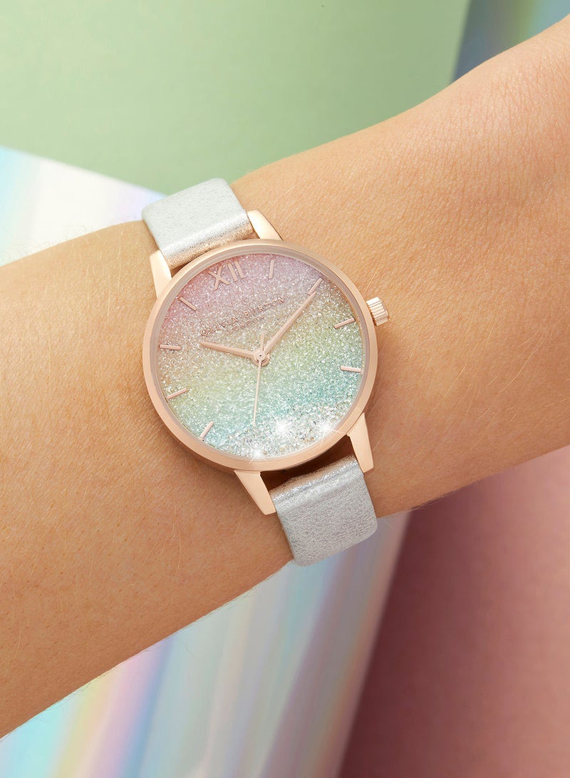 OLIVIA BURTON - Women's Leather Analog Wrist Watch OB16EX228 - Image 1