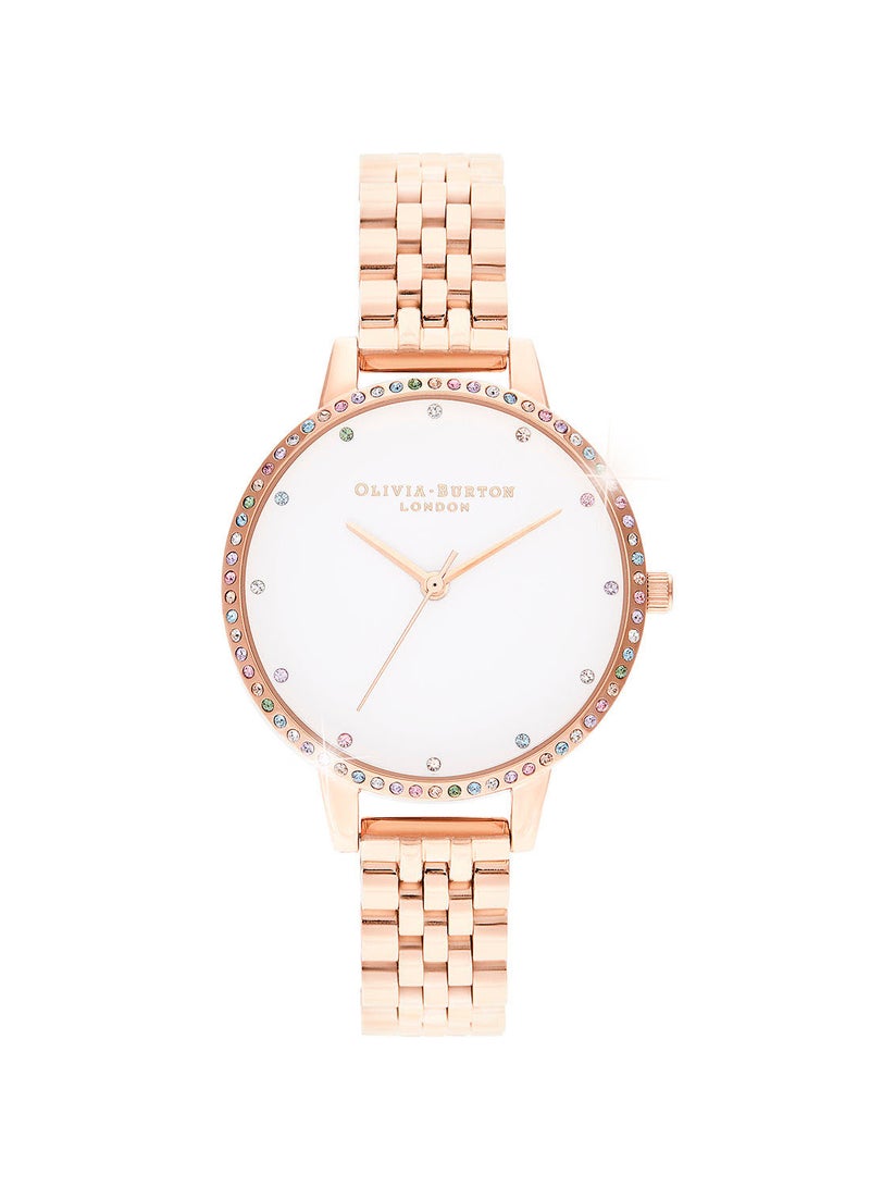 OLIVIA BURTON Women's Metal Analog Wrist Watch OB16RB21 - Image 1