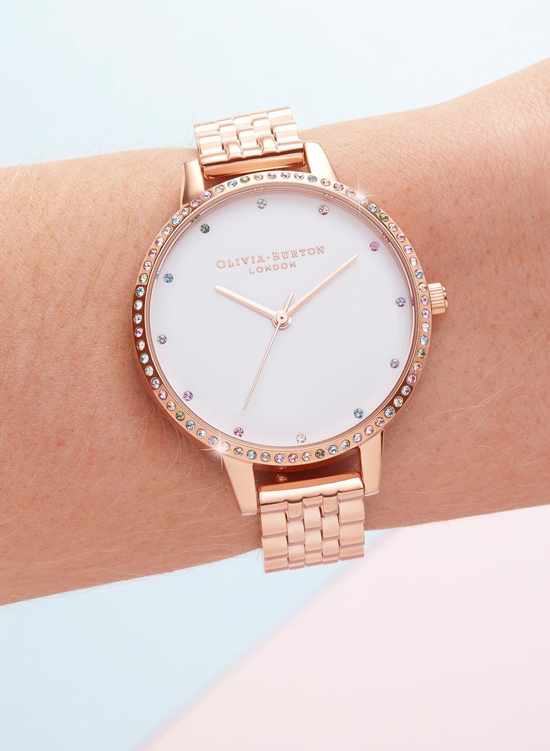 OLIVIA BURTON Women's Metal Analog Wrist Watch OB16RB21 - Image 3