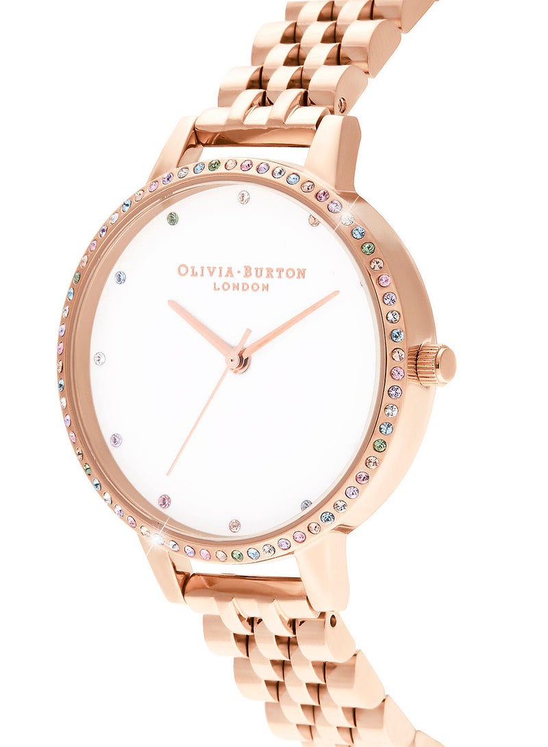 OLIVIA BURTON Women's Metal Analog Wrist Watch OB16RB21 - Image 2