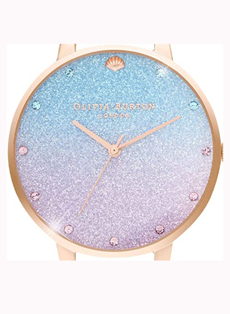 OLIVIA BURTON - Women's Leather Analog Wrist Watch OB16US47 - Image 1