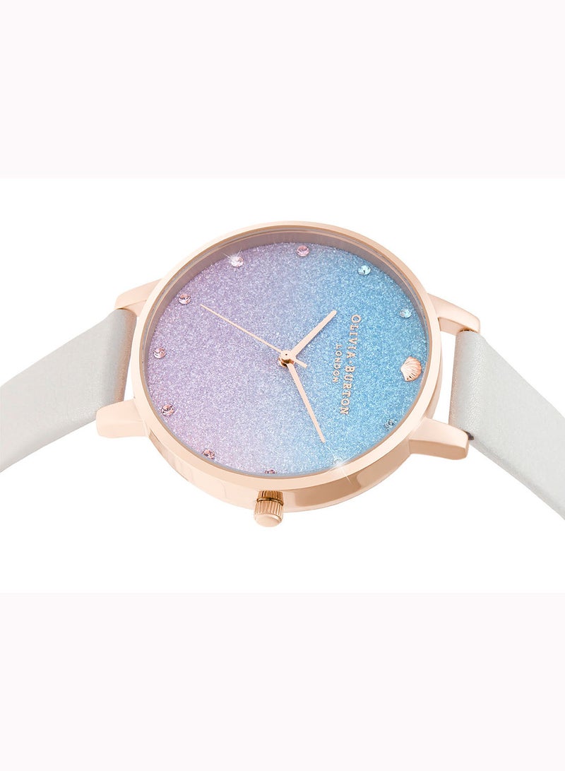 OLIVIA BURTON - Women's Leather Analog Wrist Watch OB16US47 - Image 1