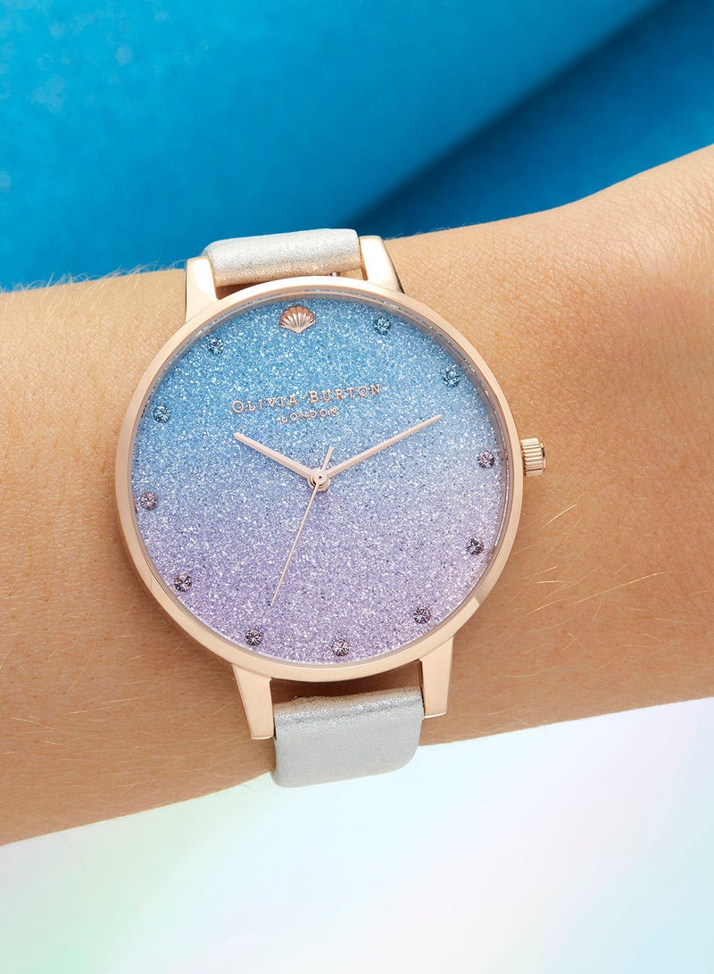 OLIVIA BURTON - Women's Leather Analog Wrist Watch OB16US47 - Image 1