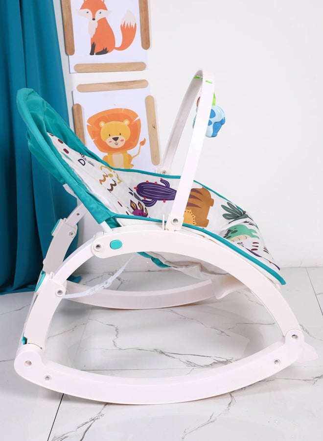 شيانغ يو كرسي هزاز قابل للتعديل للرضع حتى toddlers مع ألعاب معلقة - Image 2