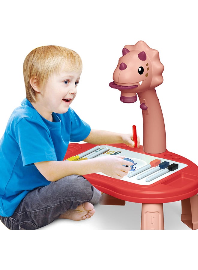 XIANGYU - Kids Painting Toy Adjustable Projector Learning Drawing Desk 35x25x39cm - Image 1