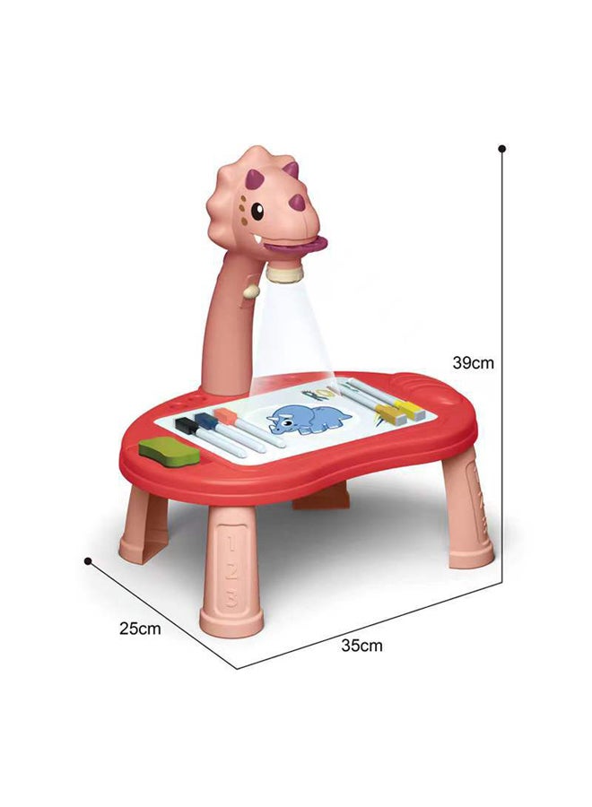 XIANGYU - Kids Painting Toy Adjustable Projector Learning Drawing Desk 35x25x39cm - Image 1