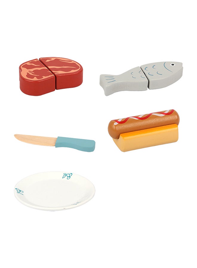 شيانغ يو مجموعة ألعاب طهي بالميكروويف مطبوعة خشبية - Image 2