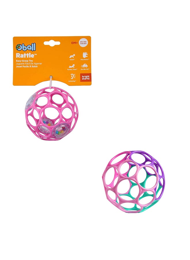 Oball - Rattle Easy-Grasp Toy 14.22x19.81x10.16cm - Image 1