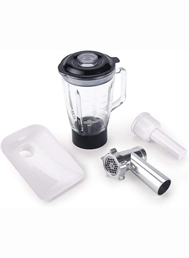 LAWAZIM 3-In-1 Multi Function Stand Mixer 7.0 L 1200.0 W 05-2151-01 Silver/Clear  - Image 4