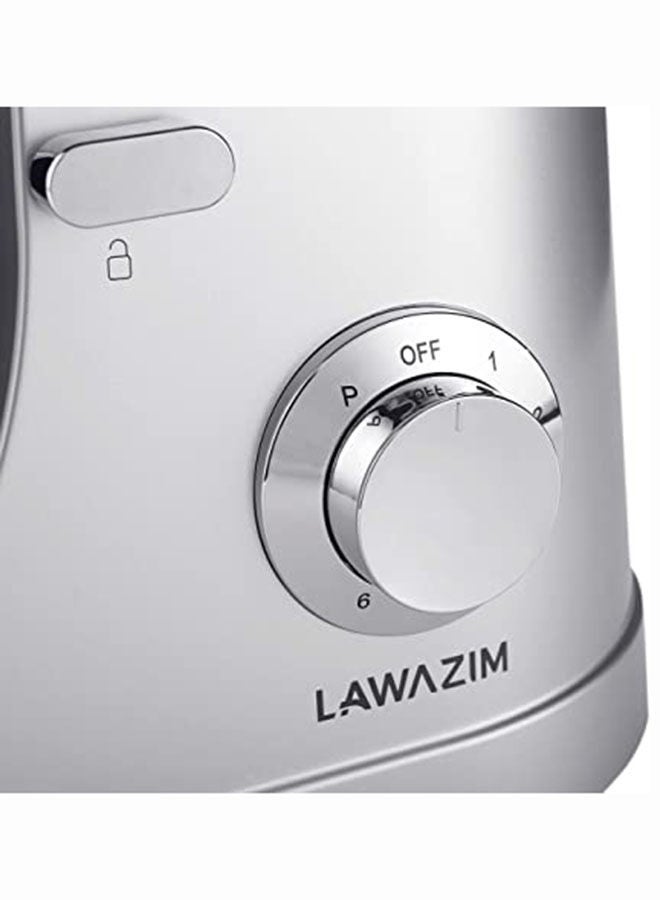 3-In-1 Multi Function Stand Mixer 7.0 L 1200.0 W 05-2151-01 Silver/Clear