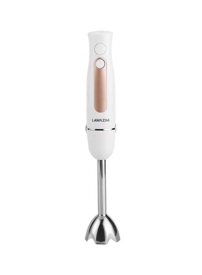LAWAZIM Electric Hand Blender 05-2104-02 White/Rose Gold  - Image 1