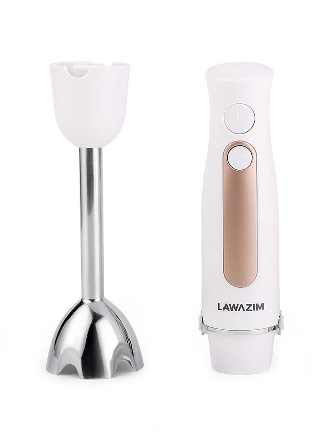 LAWAZIM Electric Hand Blender 05-2104-02 White/Rose Gold  - Image 2
