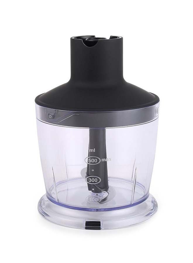 LAWAZIM 4-In-1 Multifunction Hand Blender 05-2105-01 Black/Silver  - Image 2