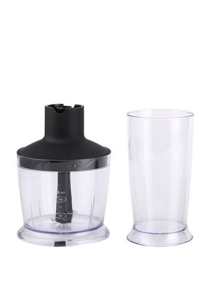 4-In-1 Multifunction Hand Blender 05-2105-01 Black/Silver