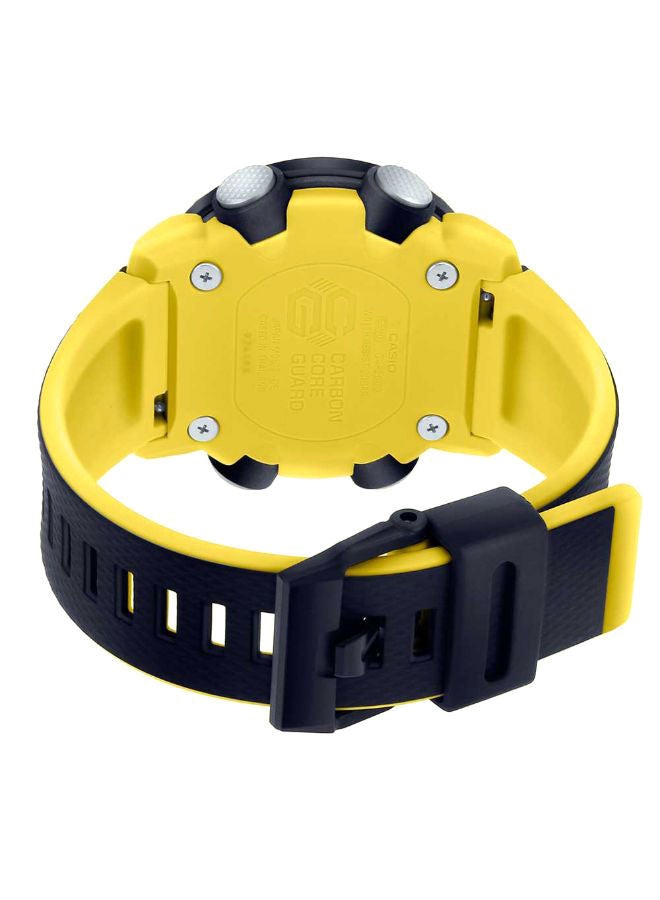 G-SHOCK - Men's Round Shape Resin Band Analog & Digital Wrist Watch - Black - GA-2000-1A9 - Image 1