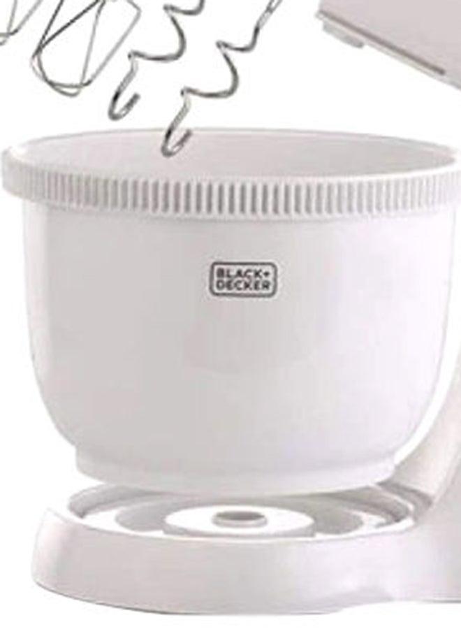 BLACK+DECKER 5 Speed Hand Mixer With Pot 3.5 L 300.0 W M700 White  - Image 4