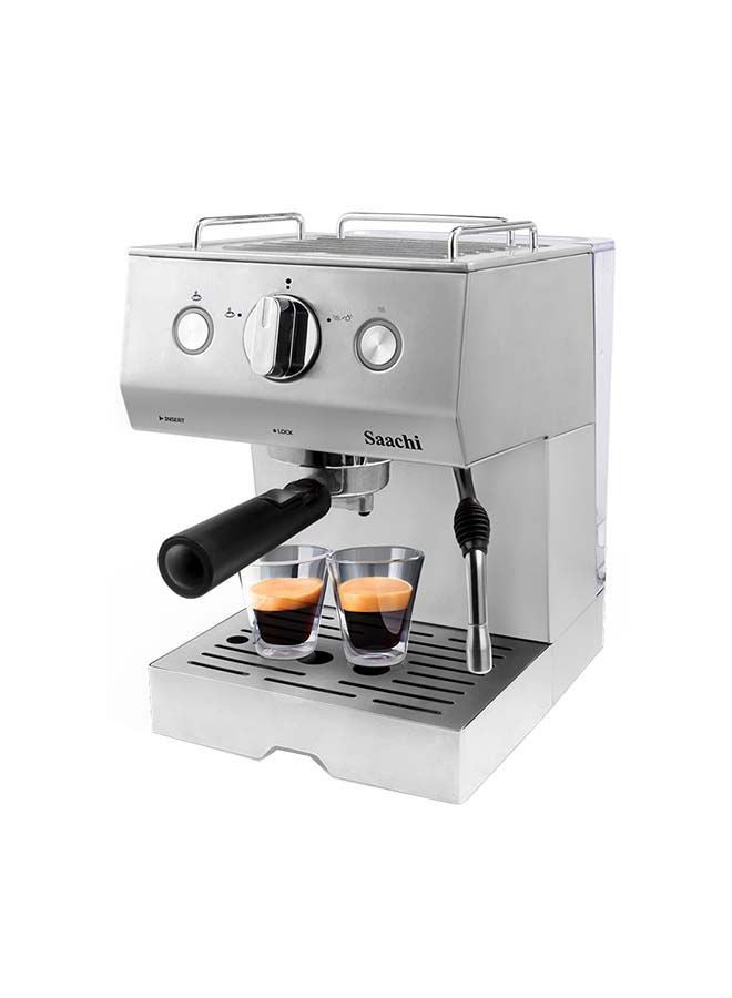 Saachi - Coffee Maker 1.5 L 1140.0 W NL-COF-7060S-ST Sliver - Image 1