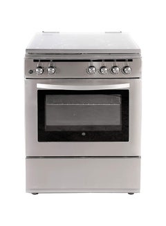 HOOVER 4 Burner Gas Cooker 60 x 60 cm, One hand Ignition, Rotisserie, Self Cleaning Function, Made in Turkey, FGC66.02S Stainless Steel  - Image 1