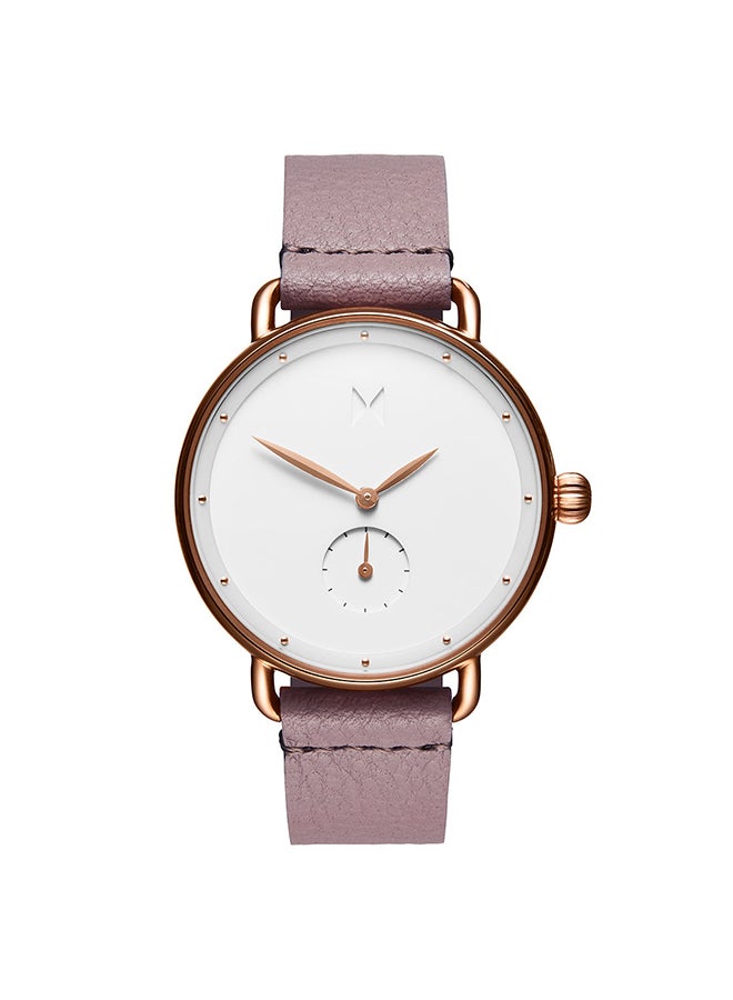 MVMT Women's Leather Analog Wrist Watch D-FR01-RGPU - Image 1