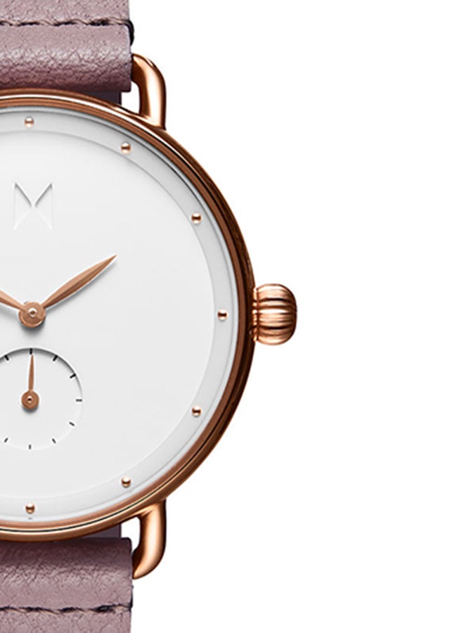 MVMT Women's Leather Analog Wrist Watch D-FR01-RGPU - Image 5