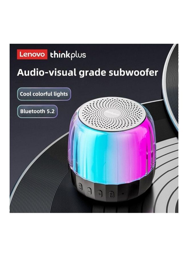 Lenovo K3 Plus Speaker BT 5.2 Wireless Portable Mini Outdoor Bluetooth Speaker Music With Mic Black  - Image 3