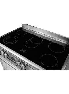 5 Burner Ceramic Electric Cooker 90 x 60 cm, 9 Oven Function with Turbo Fan, 1 year Warranty TERVC96ST Silver - v1670930007/N39601267A_6