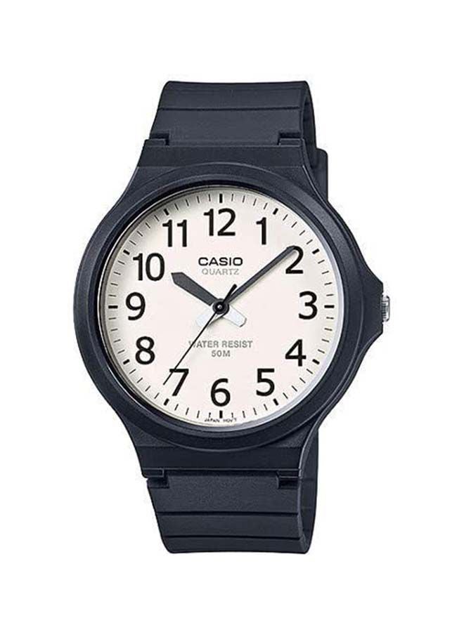 CASIO Men's Resin Analog Wrist Watch MW-240-7BVDF  - Image 1