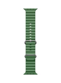 MARGOUN 2Pack for Apple Watch Ocean Band 49mm 45mm 44mm 42mm Soft Silicone Loop Strap for iWatch Series Ultra/8/7/SE/6/5/4/3/2/1 Yellow/Green  - Image 4