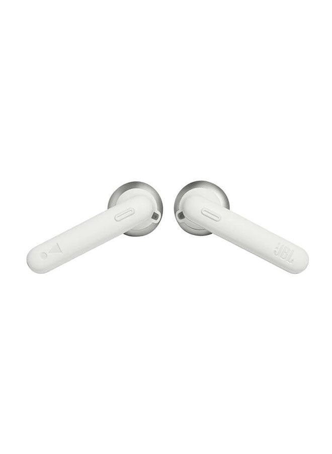 JBL - Tune 220 Bluetooth Wireless In-Ear Earphones With Charging Case White - Image 1