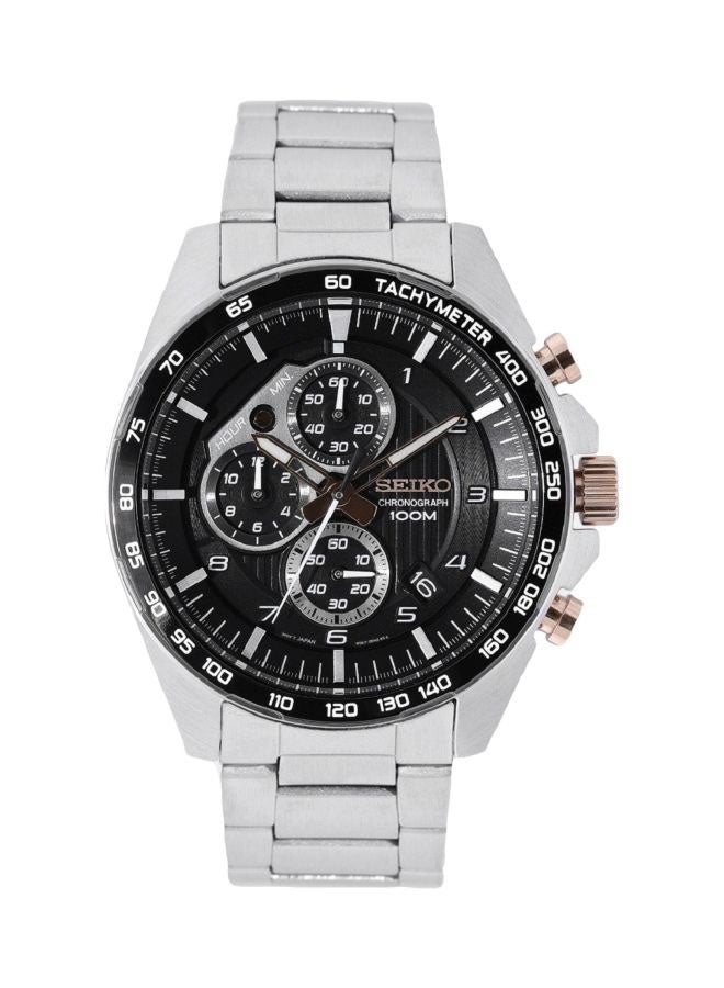 Seiko - Men's Stainless-Steel Chronograph Watch  SSB323P1 - Image 1