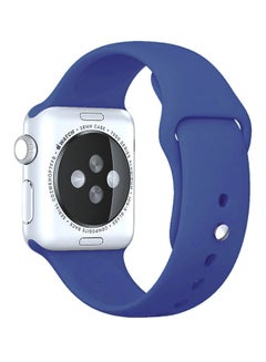 BeHello Silicone Strap For Apple Watch 42/44mm Blue  - Image 2