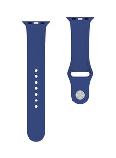 BeHello Silicone Strap For Apple Watch 42/44mm Blue  - Image 3