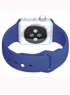 BeHello Silicone Strap For Apple Watch 42/44mm Blue  - Image 4