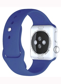 BeHello Silicone Strap For Apple Watch 42/44mm Blue  - Image 5