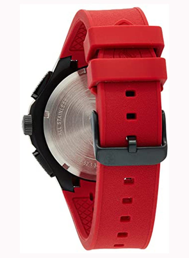 Men's Silicone Quartz Chronograph Wrist Watch With Date Display 830727