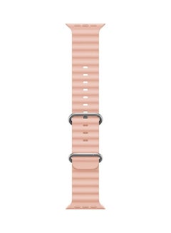 MARGOUN 3Pack for Apple Watch Ocean Band 41mm 40mm 38mm Soft Silicone Loop Strap for iWatch Series 8/7/SE/6/5/4/3/2/1 Red/Orange/Pink  - Image 5