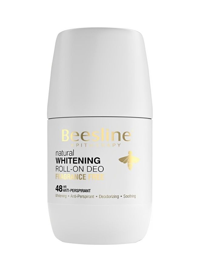 بيزلين مزيل عرق رول أون للتفتيح خالي من العطور يدوم 48 ساعة 50ملليلتر