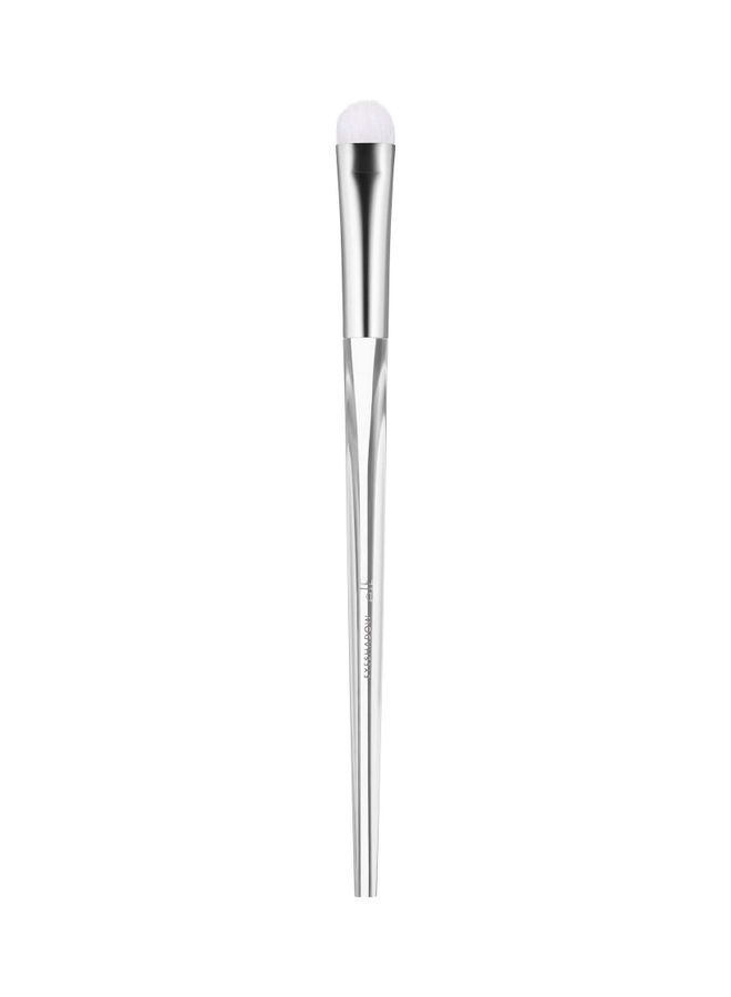 elf Precision Dual Sided Eyebrow Brush Silver - Image 1