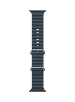MARGOUN Apple Watch Ocean Band 41mm 40mm 38mm Soft Silicone Loop Strap for iWatch Series 8/7/SE/6/5/4/3/2/1 Midnight Blue  - Image 3