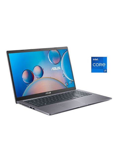 X515EP-BQ8G7W Laptop With 15.6-inch Display Core i7-1165G7 Processor 8GB Ram 512 GB SS/2GB Nvidia GeForce MX 330 Graphics Windows 11 English/Arabic Slate Grey